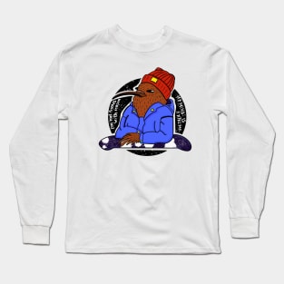 Kiwi snowboarder Long Sleeve T-Shirt